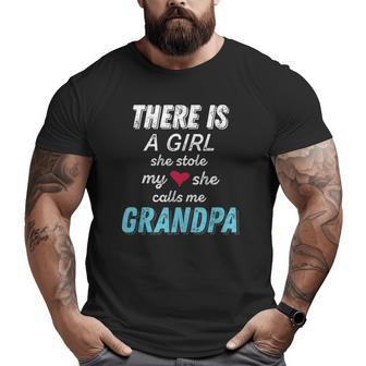Father's Day For Grandpa From Granddaughter Big and Tall Men T-shirt | Mazezy CA