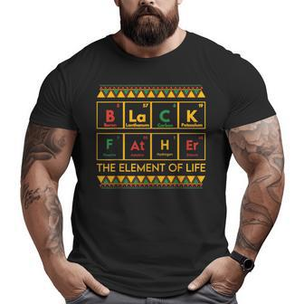 Fathers Day Periodic Table Junenth Essential Element Life Big and Tall Men T-shirt | Mazezy CA
