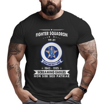 Fighter Squadron 51 Vf Big and Tall Men T-shirt | Mazezy