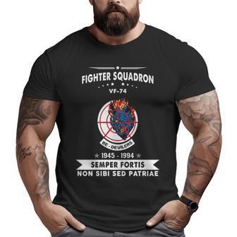 Fighter Squadron 74 Vf Big and Tall Men T-shirt | Mazezy