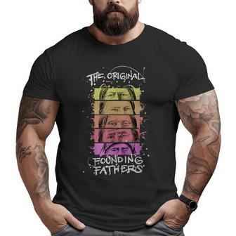 Founding Fathers Native American Big and Tall Men T-shirt | Mazezy