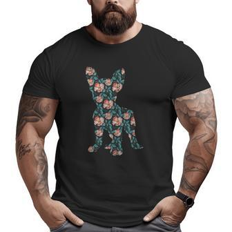 French Bulldog Vintage Dog Dog Lover Big and Tall Men T-shirt | Mazezy