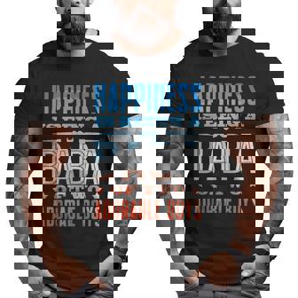 Arabic Dad Baba Of Two Boys Arab Best Baba Ever Retro Big and Tall Men T-shirt | Mazezy