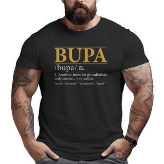 Bupa Definition Fathers Day Grandpa Big and Tall Men T-shirt | Mazezy