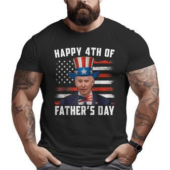 Dazed Joe Biden Confused Happy 4Th Of July Fathers Day Big and Tall Men T-shirt | Mazezy UK