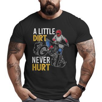 Dirt Bike For Kids Boys Girls Motorbike Racing Big and Tall Men T-shirt | Mazezy