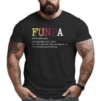 Funpa Like Grandpa Cute Definition Funpa Big and Tall Men T-shirt | Mazezy