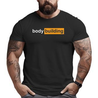 Gym Bodybuilding Sports Powerlifting Big and Tall Men T-shirt | Mazezy