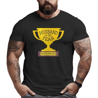 Husbandfunny Dad Big and Tall Men T-shirt | Mazezy