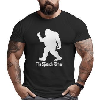 Italian Bigfoot The Squatch Father For Italian Dad Big and Tall Men T-shirt | Mazezy CA