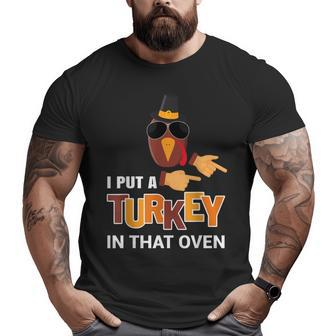 Thanksgiving Pregnancy Announcement For Dad 2020 Big and Tall Men T-shirt | Mazezy