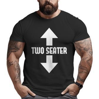 Two Seater Arrow Dad Joke Meme For Dad Big and Tall Men T-shirt | Mazezy