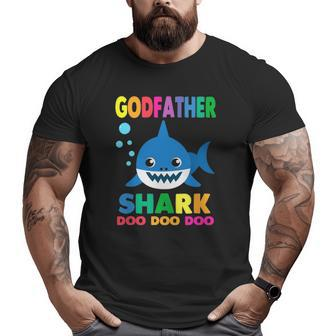 Godfather Shark Doo Doo Big and Tall Men T-shirt | Mazezy