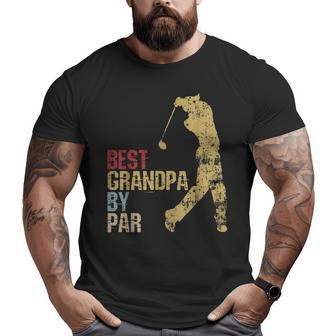 Golfing Fathers Day Golf Grand Daddy Golfer Big and Tall Men T-shirt | Mazezy