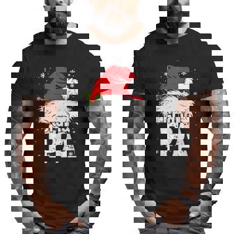 Grandpa Santa Christmas Family Matching Pajamas Xmas Big and Tall Men T-shirt | Mazezy