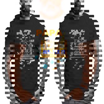 Happy Father's Day Papa Mr Fix It For Dad Papa Father Big and Tall Men T-shirt | Mazezy