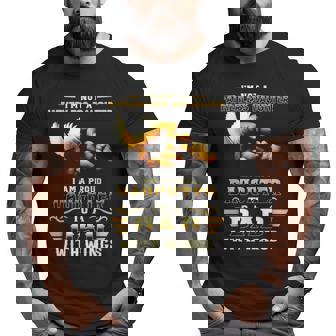 I’M Not A Fatherless Daughter I Am A Proud Daughter To A Dad With Wings Big and Tall Men T-shirt | Mazezy