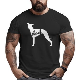 Italian Greyhound Dog Dad Big and Tall Men T-shirt | Mazezy