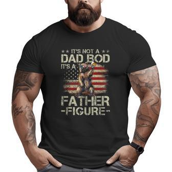 It's Not A Dad Bod It's A Father Figure Men Vintage Big and Tall Men T-shirt | Mazezy UK