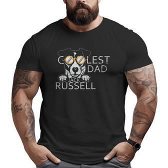Jack Russell Terrier Lover Best Coolest Jack Russell Dad Big and Tall Men T-shirt | Mazezy