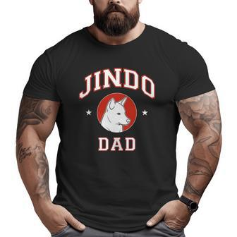 Jindo Dad Father's Day Big and Tall Men T-shirt | Mazezy