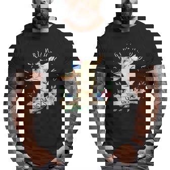 Just A Girl Who Loves Goats Goat Big and Tall Men T-shirt | Mazezy