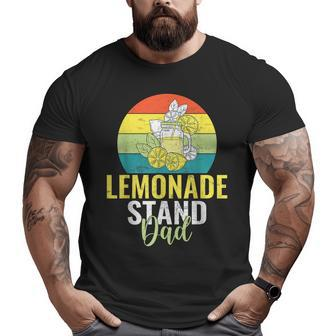 Lemonade Stand Dad Lemonade Dad Big and Tall Men T-shirt | Mazezy