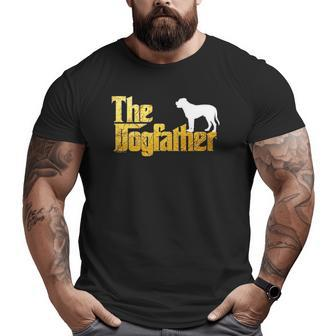 Mastiff Mastiff The Dogfather Big and Tall Men T-shirt | Mazezy