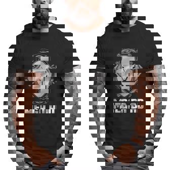 Mega Dad Awesome Father's Day Idea Big and Tall Men T-shirt | Mazezy