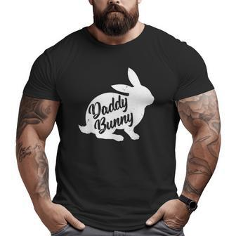 Mens Daddy Bunny For Dad Father Family Matching Easter Big and Tall Men T-shirt | Mazezy UK