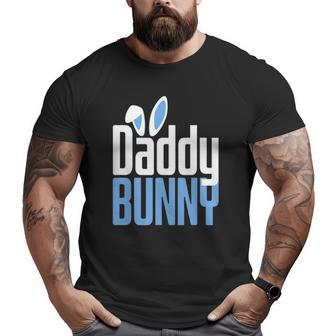 Mens Easter Daddy Bunny Costume Family Matching Easter Big and Tall Men T-shirt | Mazezy