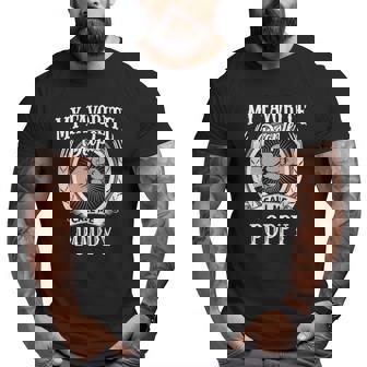 Mens My Favorite People Call Me Poppy Grandpa Big and Tall Men T-shirt | Mazezy