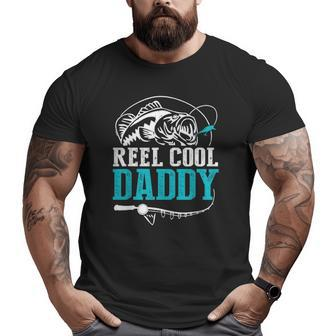 Mens Fishing Tee Vintage Reel Cool Daddy Big and Tall Men T-shirt | Mazezy
