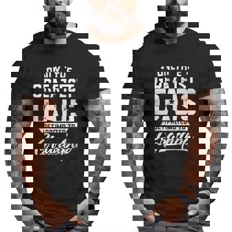 Mens Greatest Dads Get Promoted To Grandpa Father's Day Big and Tall Men T-shirt | Mazezy