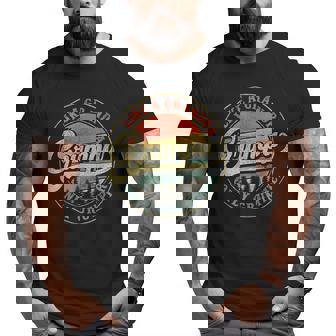 Mens Grumpa Like A Grandpa Only Grumpier Retro Grumpa Definition Big and Tall Men T-shirt | Mazezy