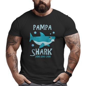 Mens Pampa Shark Doo Doo Big and Tall Men T-shirt | Mazezy