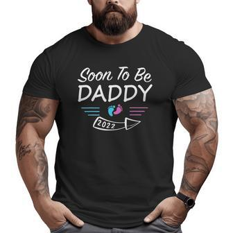 Mens Soon To Be Daddy Est 2022 Pregnancy Announcement Big and Tall Men T-shirt | Mazezy AU