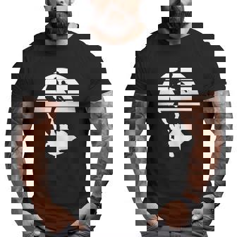 Mens Super Dad Shadow Hero Big and Tall Men T-shirt | Mazezy