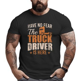 Mens Truck Lorry Professional Driver Motive Idea Big and Tall Men T-shirt | Mazezy