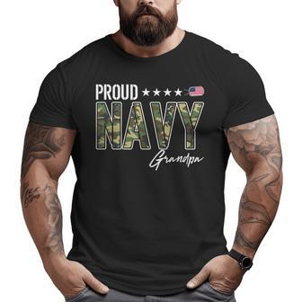 Nwu Type Iii Proud Navy Grandpa Big and Tall Men T-shirt | Mazezy