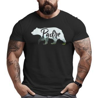 Padre Bear For Dad Family Holiday Big and Tall Men T-shirt | Mazezy