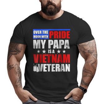 My Papa Is A Vietnam Veteran For Kids Big and Tall Men T-shirt | Mazezy