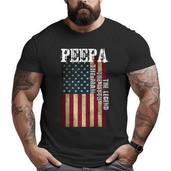 Peepa The Man Grandpa Awareness Big and Tall Men T-shirt | Mazezy