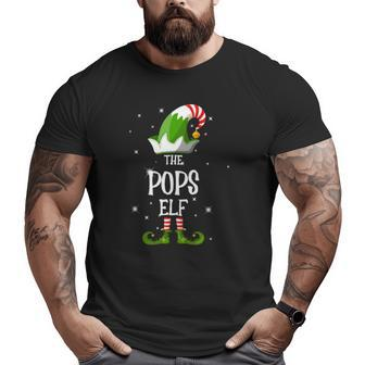 The Pops Elf Family Matching Group Christmas Big and Tall Men T-shirt | Mazezy DE