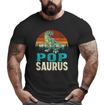 Popsaurusrex Dinosaur Pop Saurus Family Matching Big and Tall Men T-shirt | Mazezy