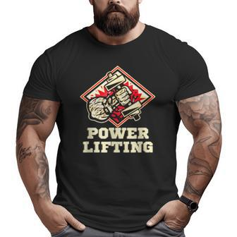 Powerlifting Deadlift Workout Gym Bodybuilding Big and Tall Men T-shirt | Mazezy