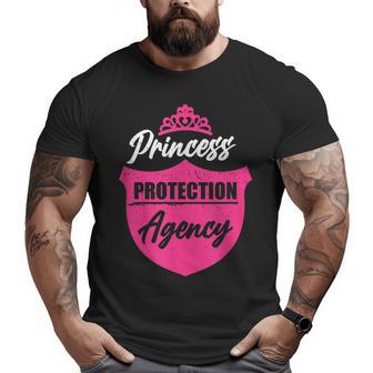 Princess Protection Agency For Fathers & Bachelorette Big and Tall Men T-shirt | Mazezy DE