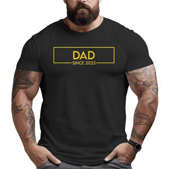 Promoted To Dad Est Big and Tall Men T-shirt | Mazezy UK