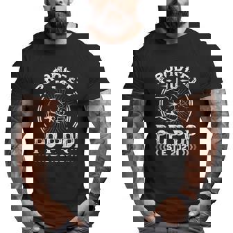 Promoted To Pop Pop Est 2021 Tee New Papa Dad Father's Day Big and Tall Men T-shirt | Mazezy