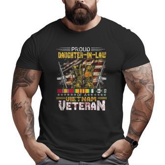 Proud Daughter-In-Law Of A Vietnam Veteran Veteran Big and Tall Men T-shirt | Mazezy